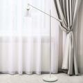 Star Brite Elegant Designs Pivot Arm Floor Lamp with Glass Shade ST3345091